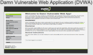 DVWA_-_Damn_Vulnerable_Web_Application